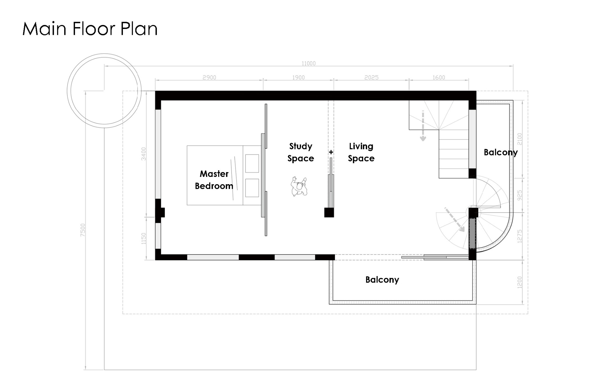 Main floor plan